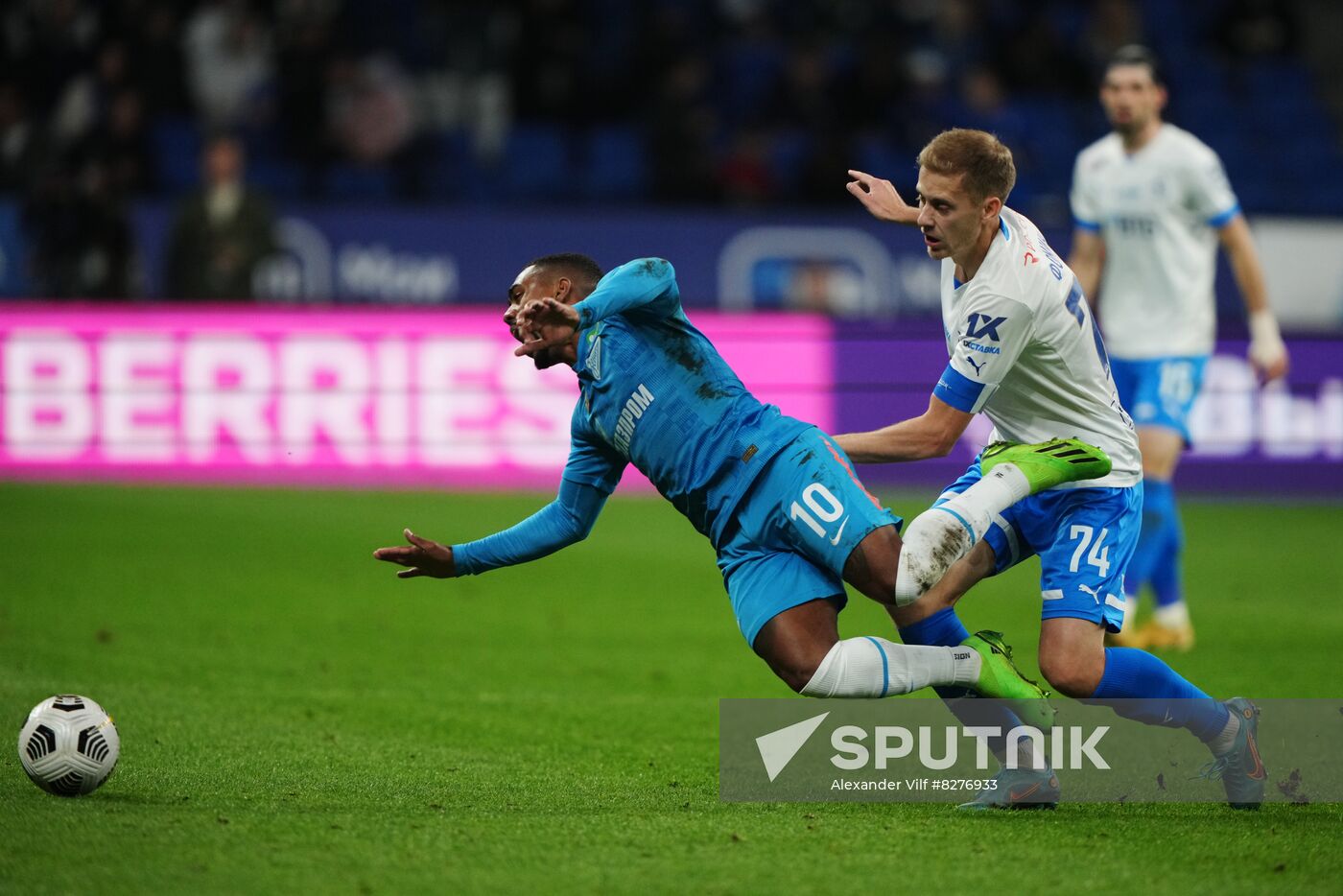 Russia Soccer Premier-League Dynamo - Zenit