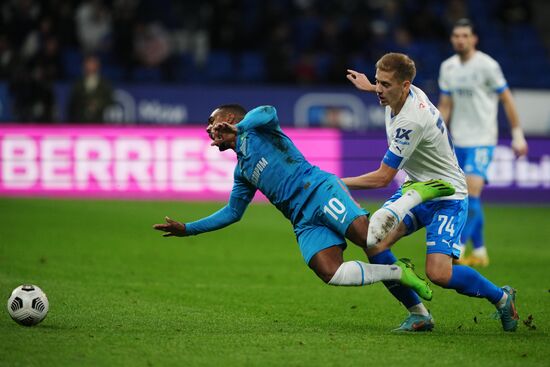 Russia Soccer Premier-League Dynamo - Zenit