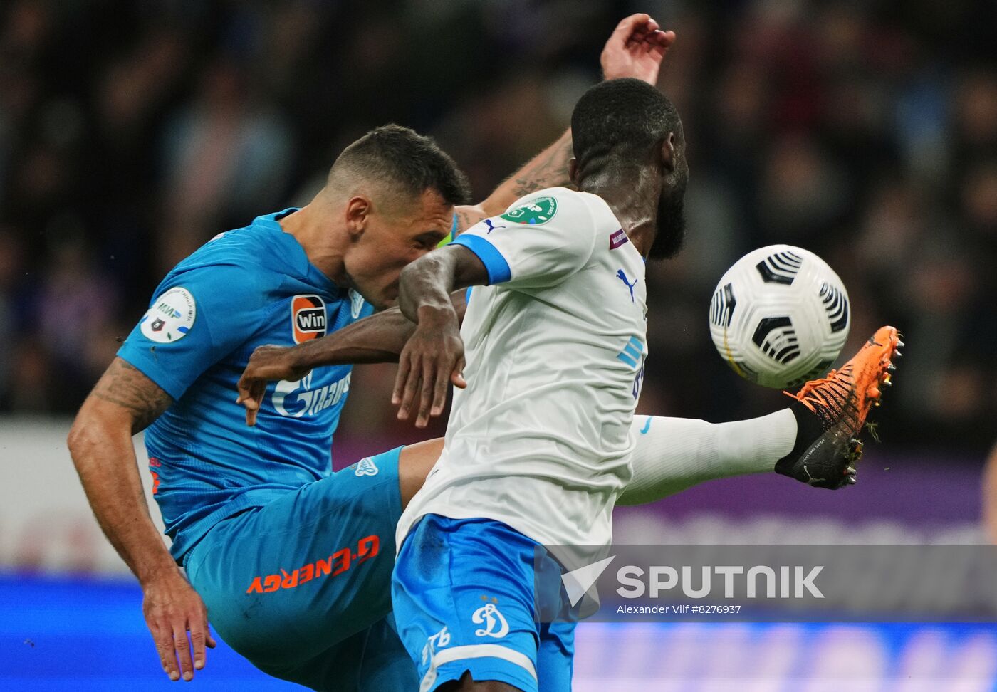 Russia Soccer Premier-League Dynamo - Zenit