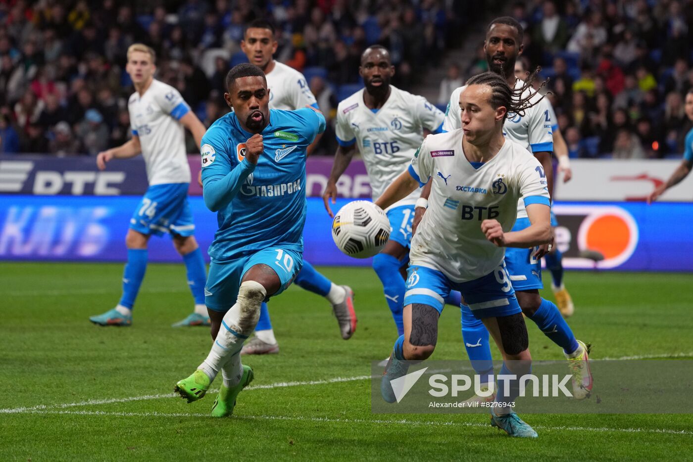 Russia Soccer Premier-League Dynamo - Zenit