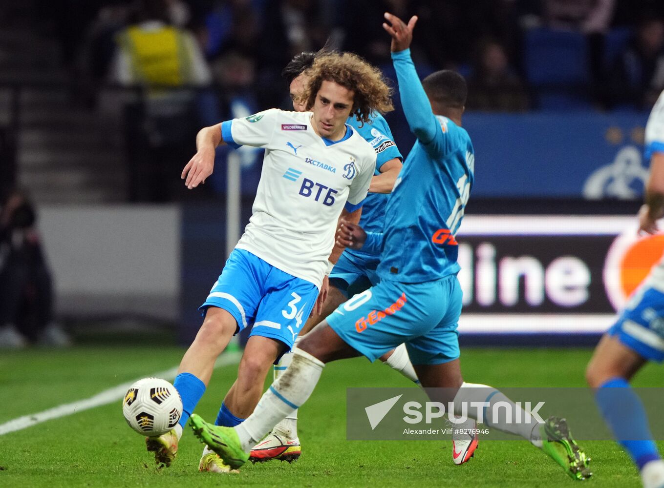 Russia Soccer Premier-League Dynamo - Zenit