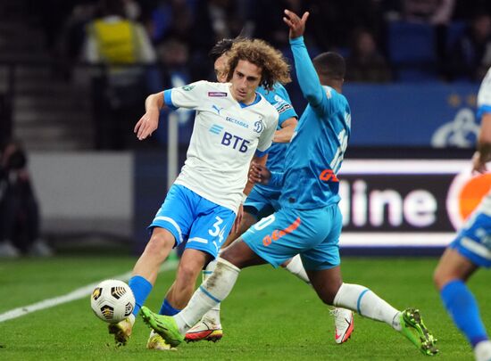 Russia Soccer Premier-League Dynamo - Zenit