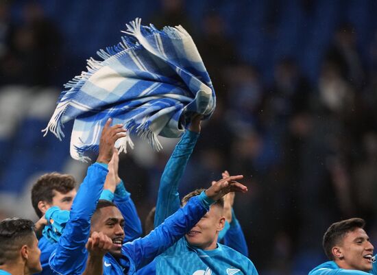 Russia Soccer Premier-League Dynamo - Zenit