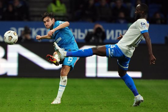 Russia Soccer Premier-League Dynamo - Zenit