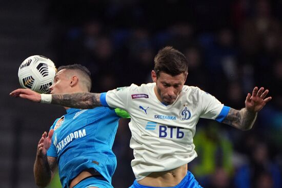 Russia Soccer Premier-League Dynamo - Zenit