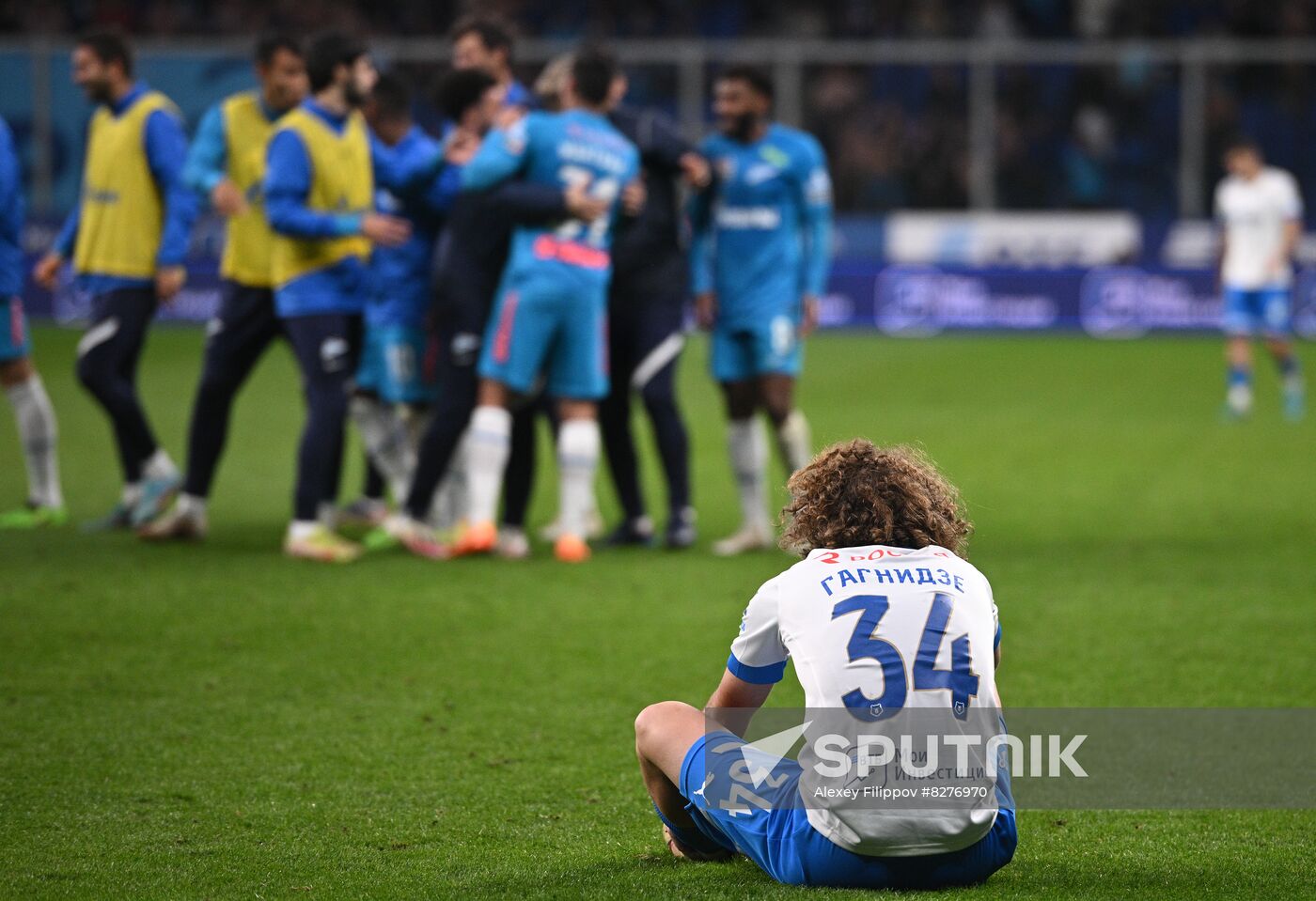 Russia Soccer Premier-League Dynamo - Zenit