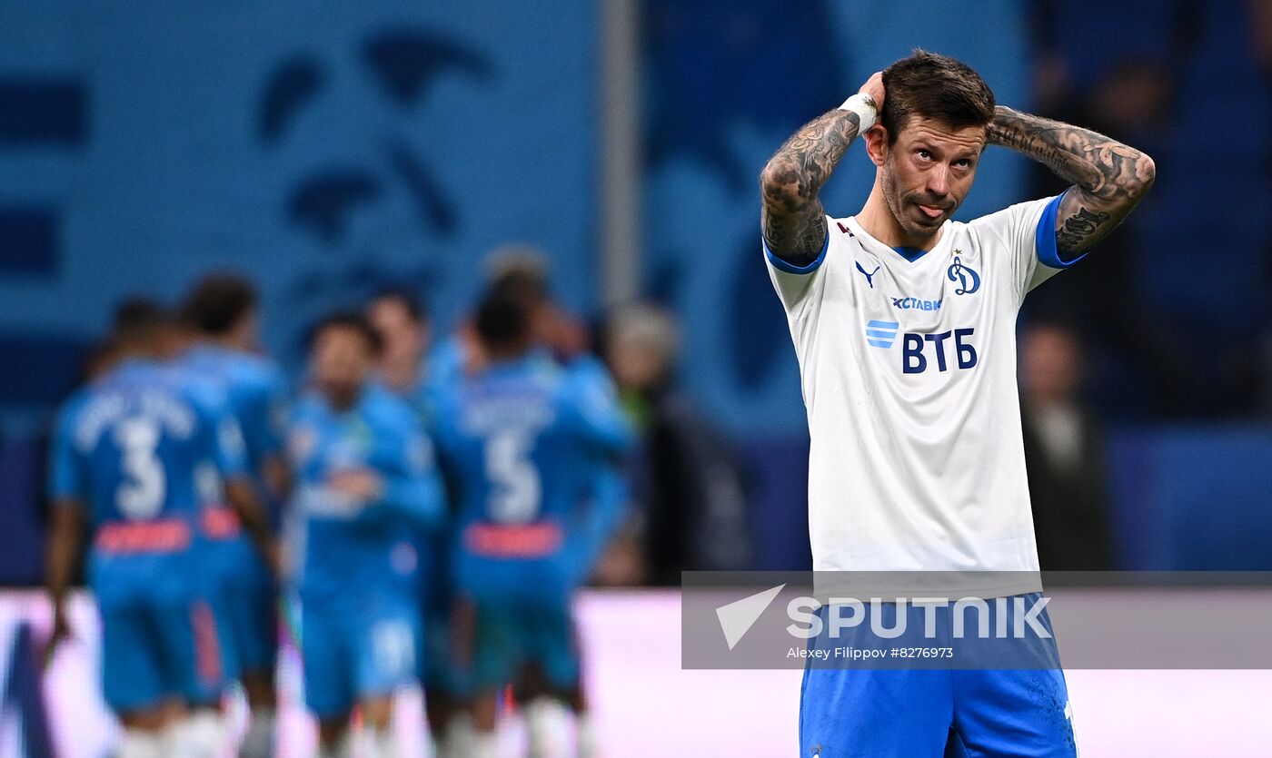 Russia Soccer Premier-League Dynamo - Zenit