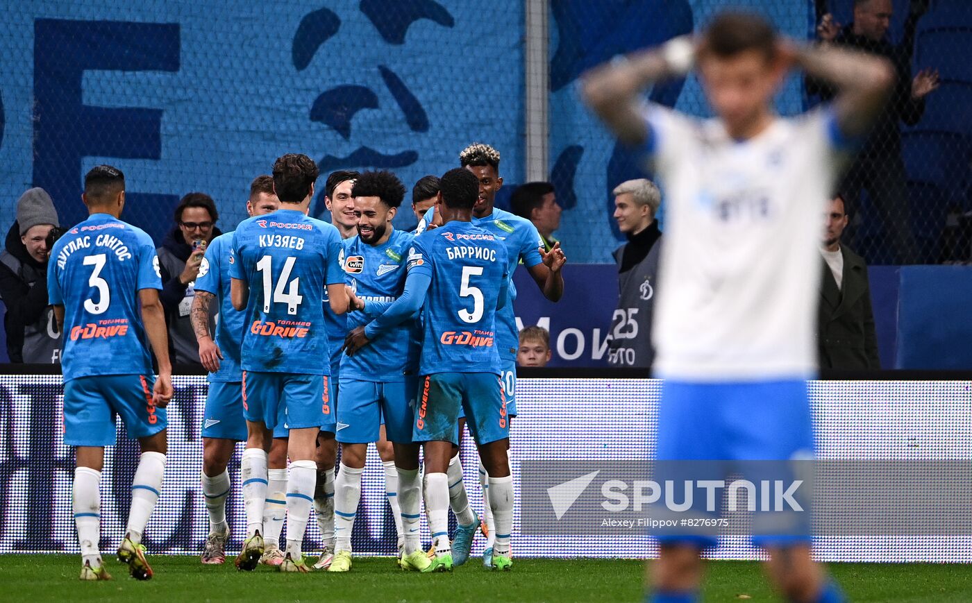 Russia Soccer Premier-League Dynamo - Zenit