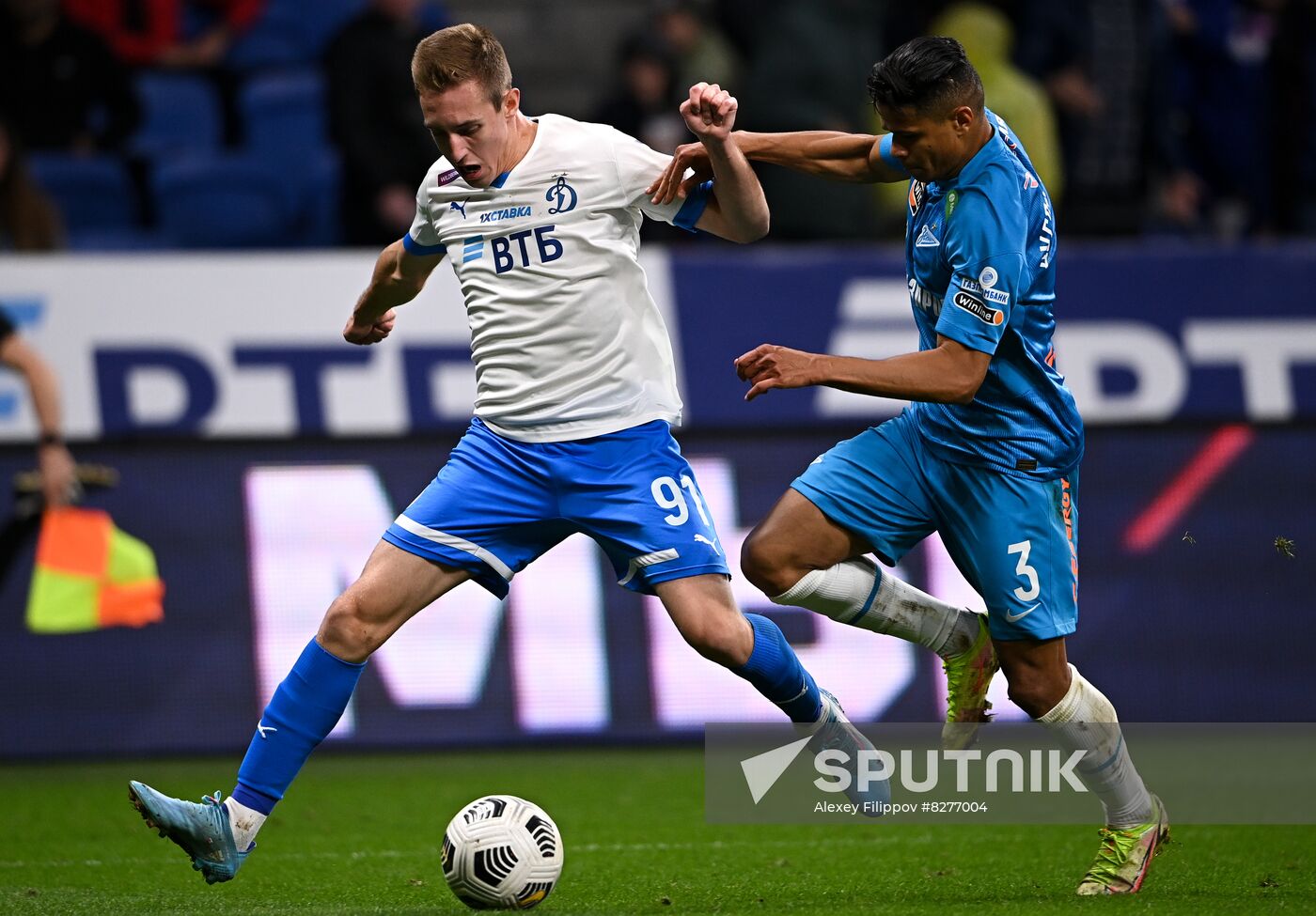 Russia Soccer Premier-League Dynamo - Zenit