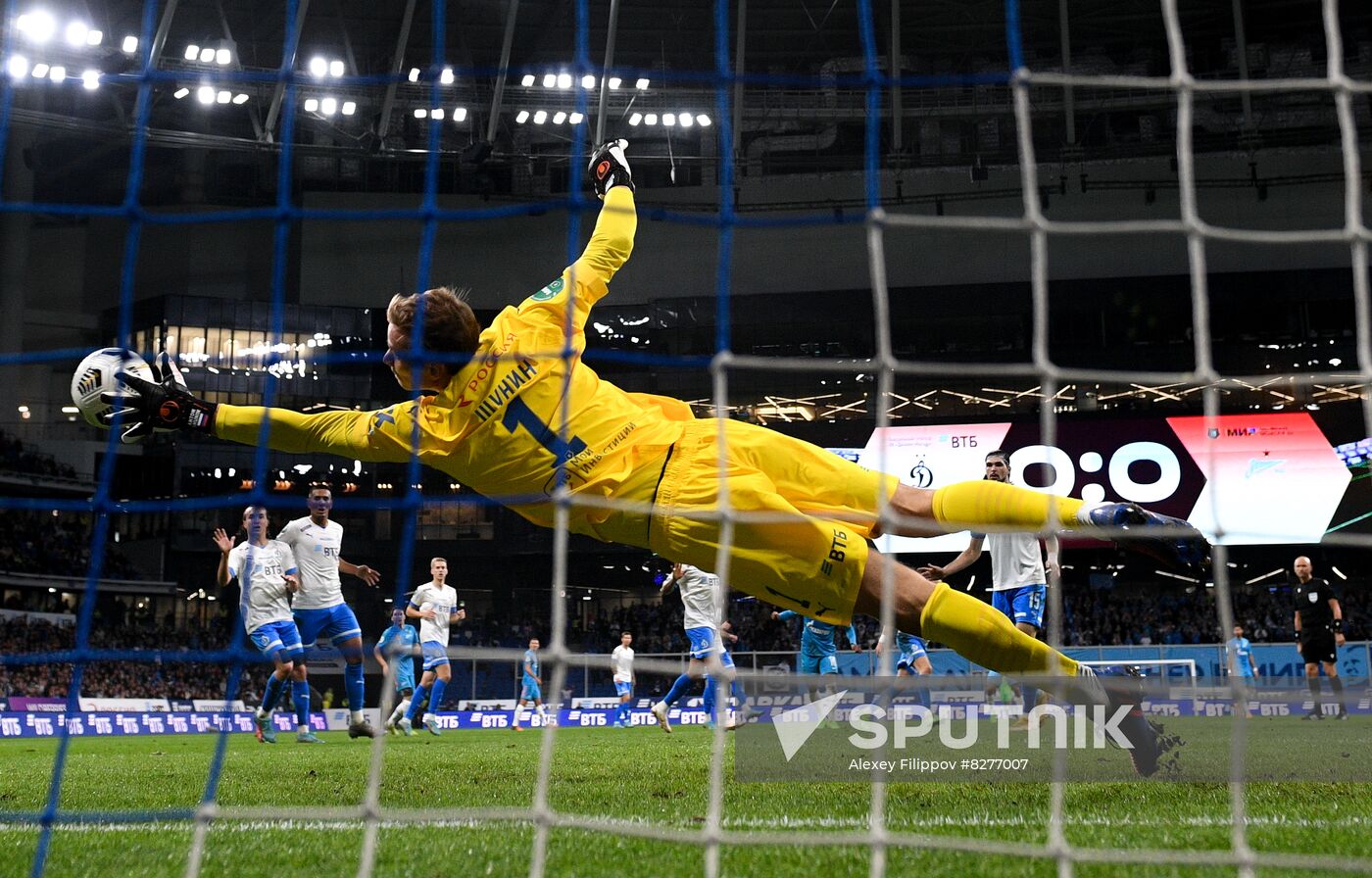 Russia Soccer Premier-League Dynamo - Zenit