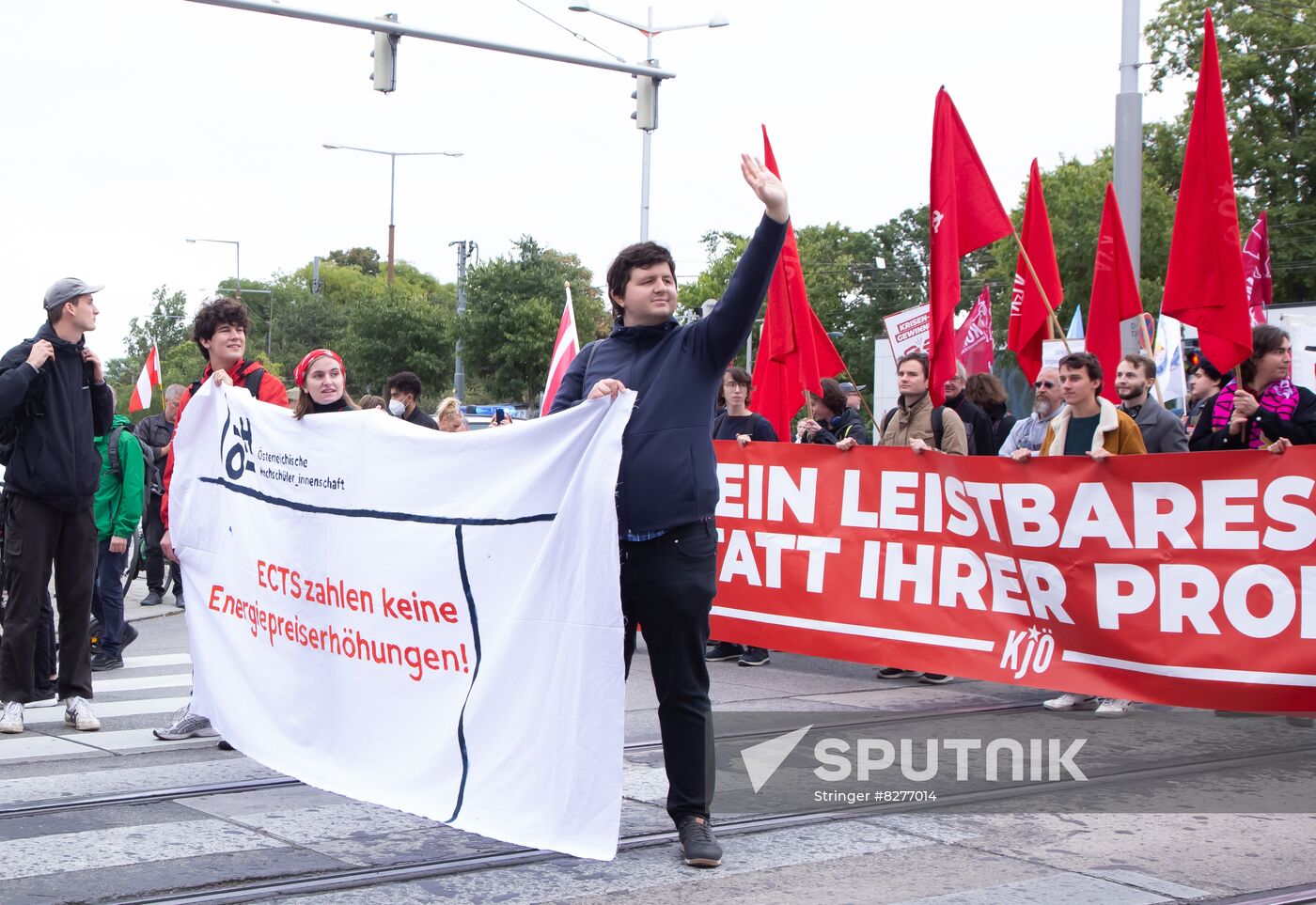 Austria Inflation Protest