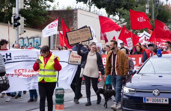 Austria Inflation Protest
