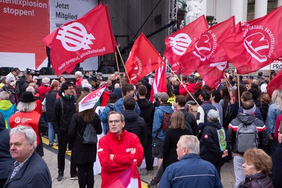 Austria Inflation Protest