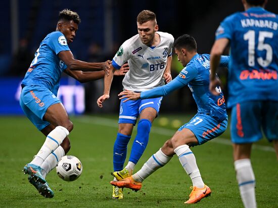 Russia Soccer Premier-League Dynamo - Zenit