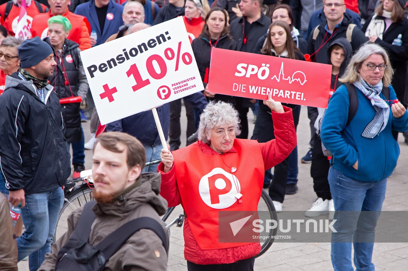 Austria Inflation Protest