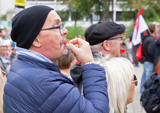 Austria Inflation Protest