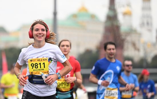 Russia Moscow Marathon