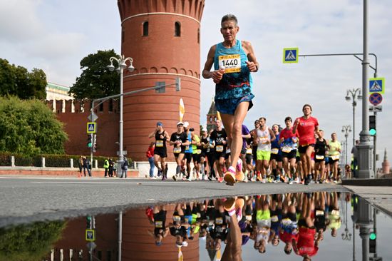 Russia Moscow Marathon