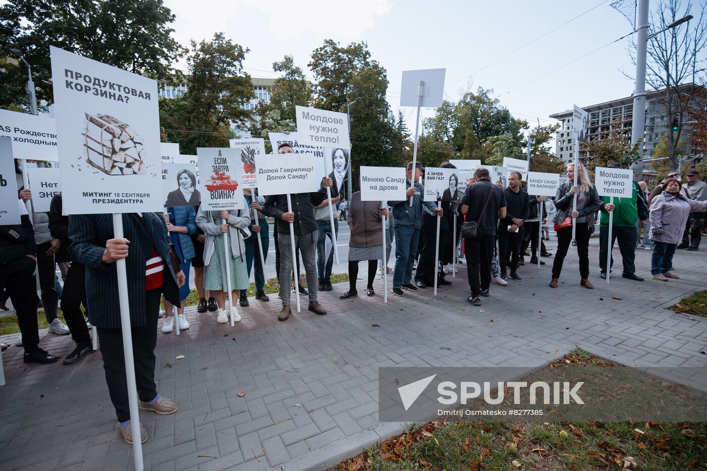 Moldova Protest