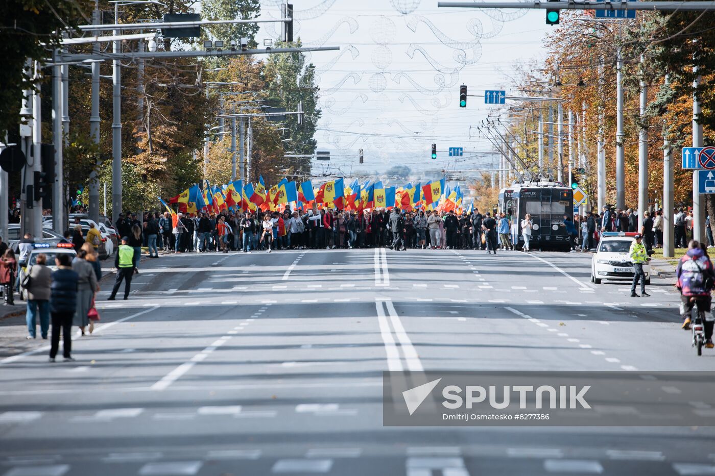 Moldova Protest