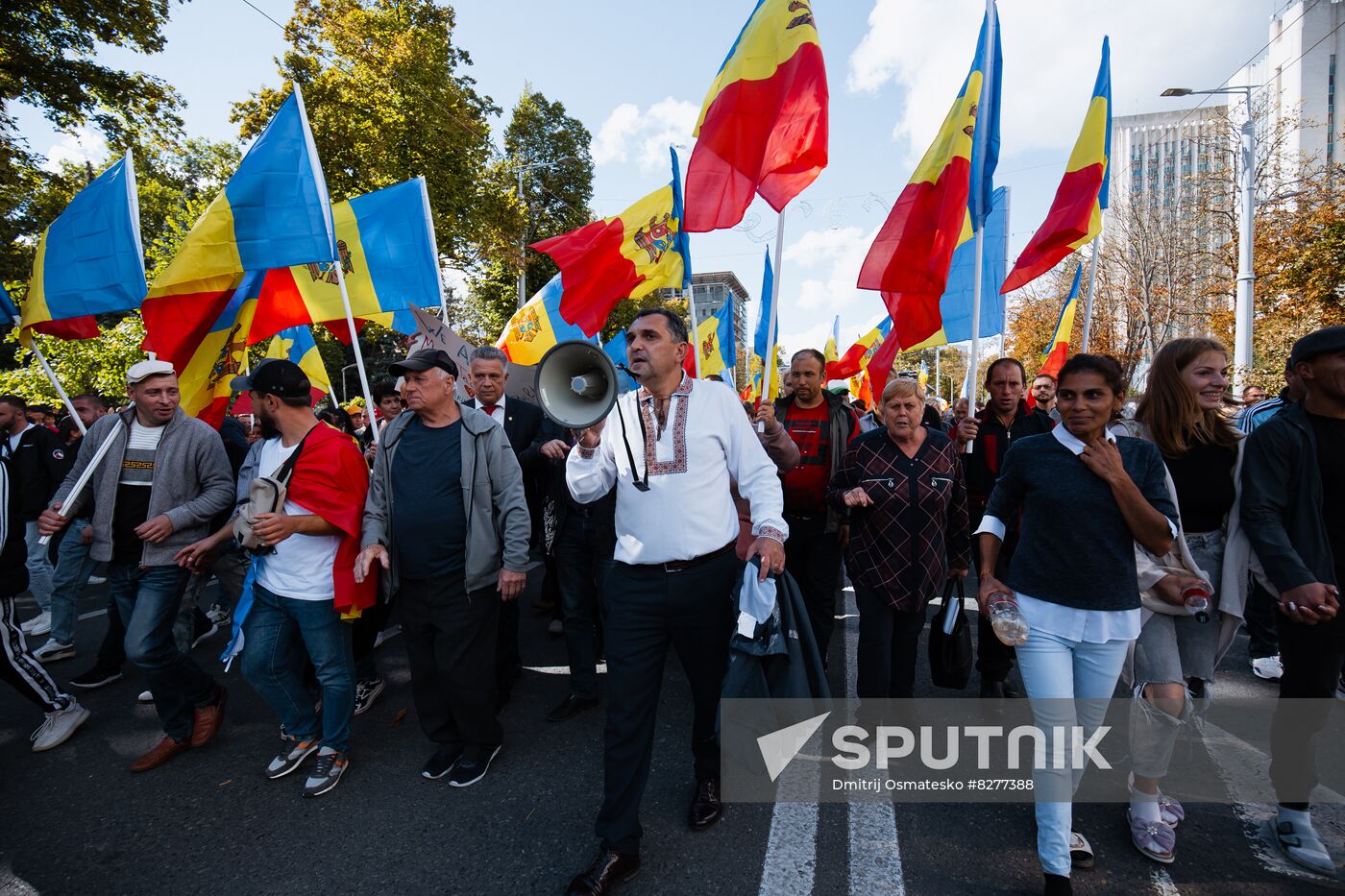 Moldova Protest