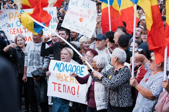 Moldova Protest