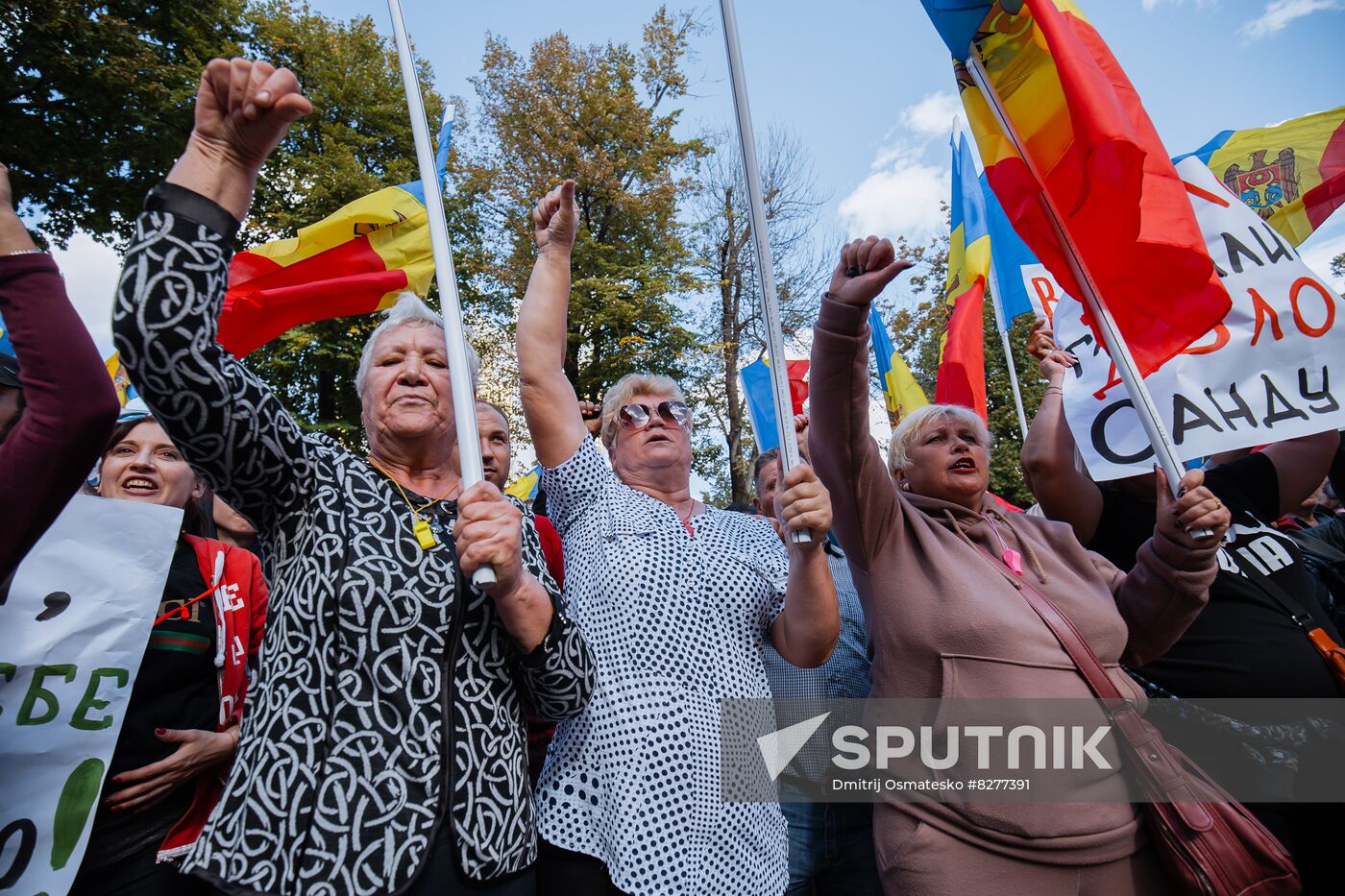 Moldova Protest