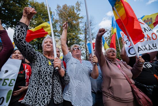 Moldova Protest