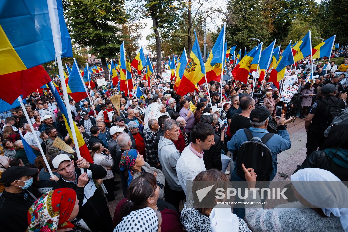 Moldova Protest