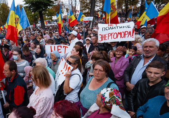 Moldova Protest