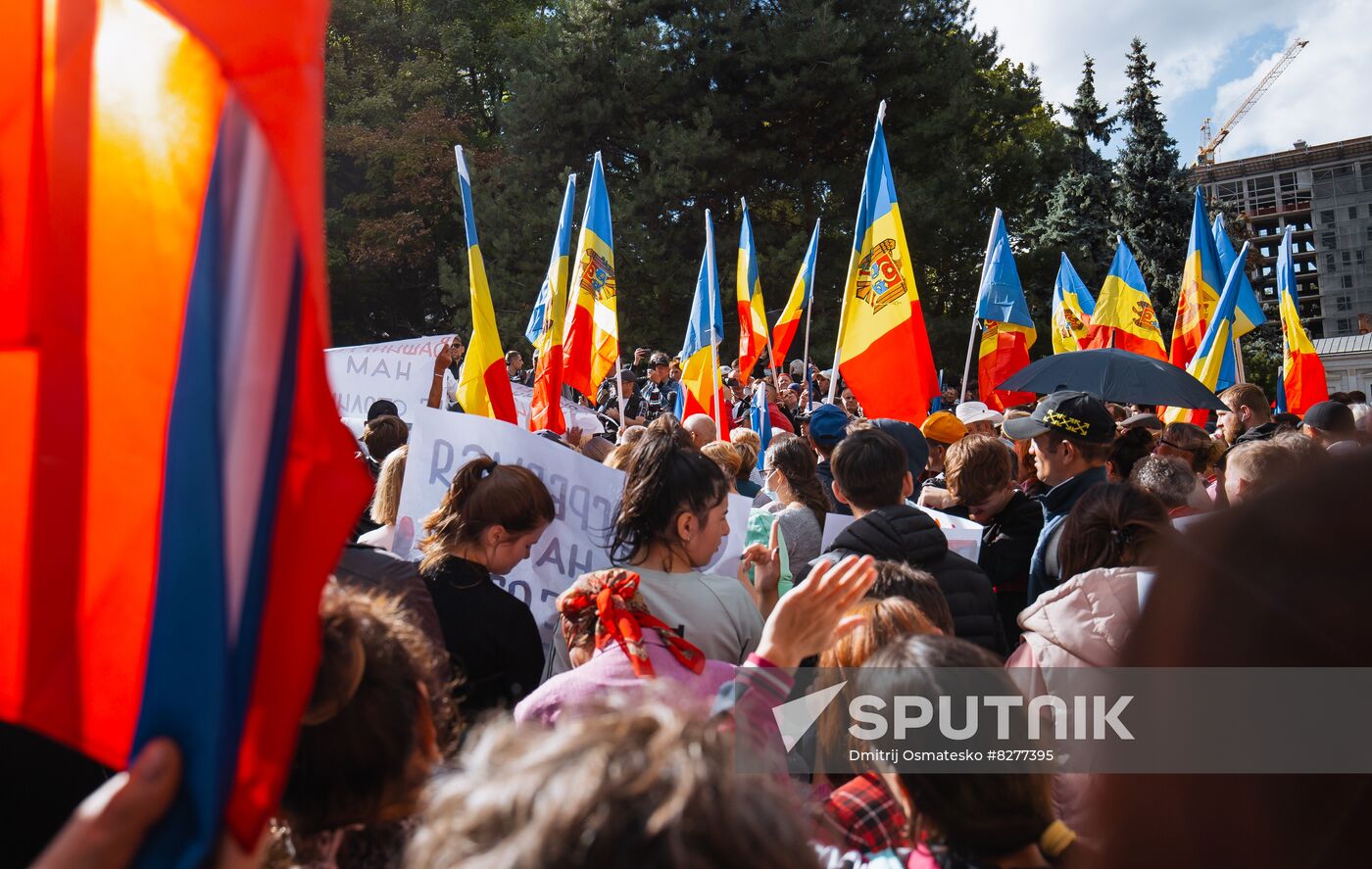 Moldova Protest