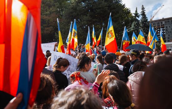 Moldova Protest