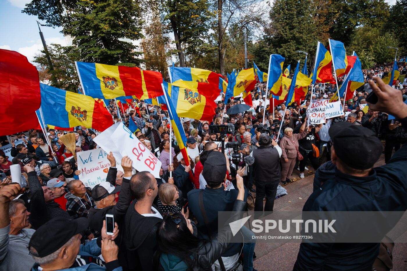 Moldova Protest
