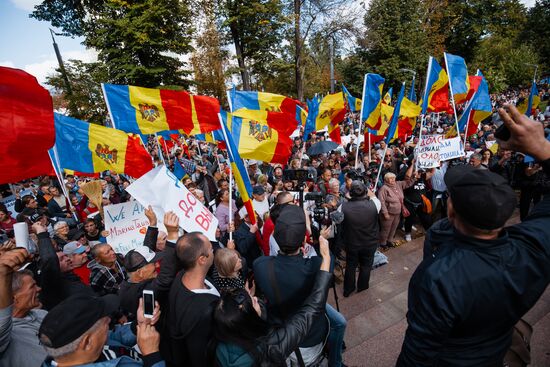 Moldova Protest