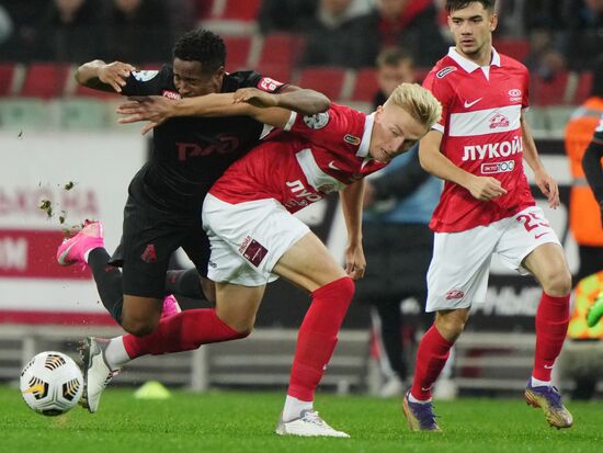 Russia Soccer Premier-League Spartak - Lokomotiv