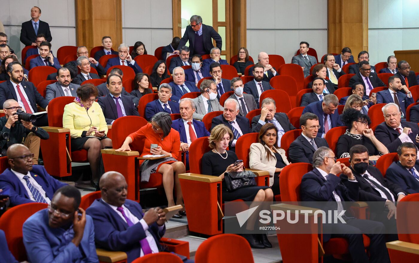 Russia Lavrov Ambassadors