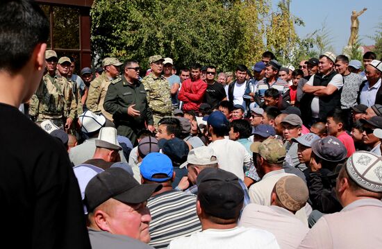 Kyrgyzstan Tajikistan Tensions