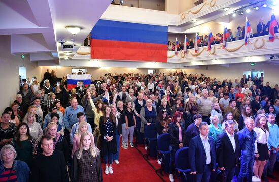 Ukraine Russia Military Operation Referendum