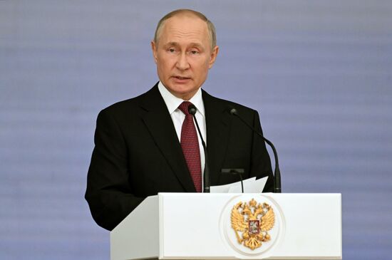 Russia Putin Justice Ministry Anniversary