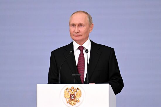Russia Putin Justice Ministry Anniversary