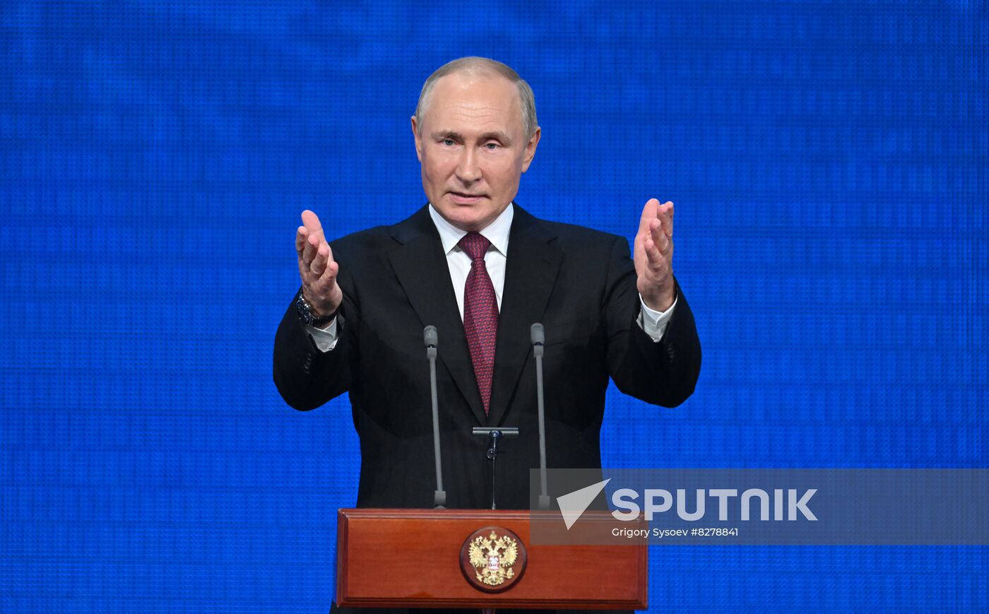 Russia Putin North Caucasian Republics Anniversary