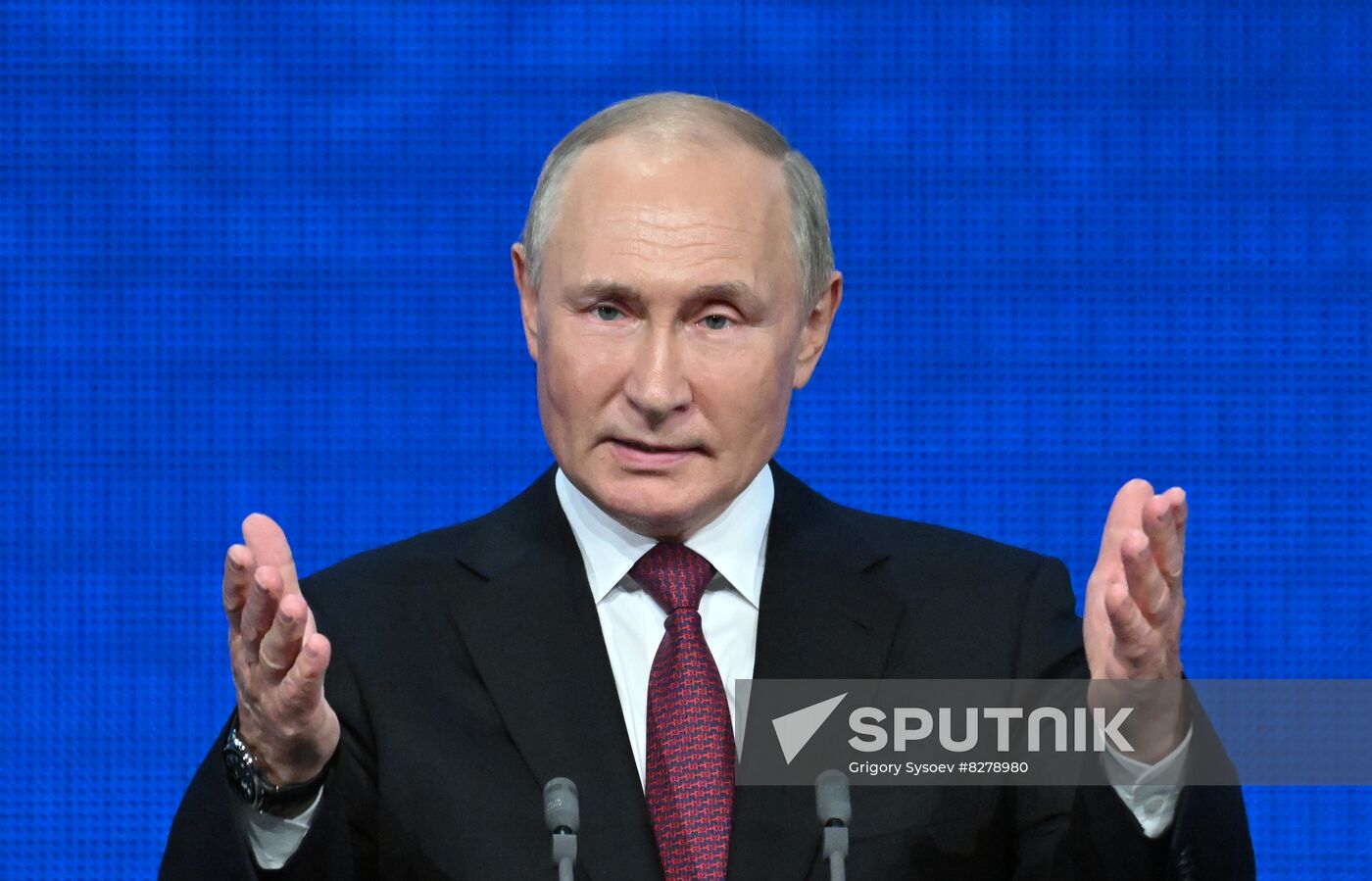 Russia Putin North Caucasian Republics Anniversary