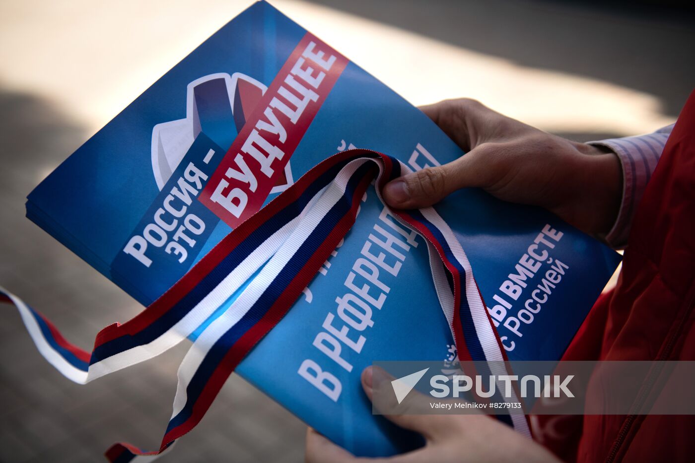 LPR Ukraine Russia Joining Referendum Preparations