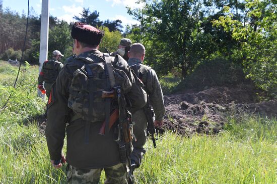 DPR Russia Ukraine Military Operation Cossacks