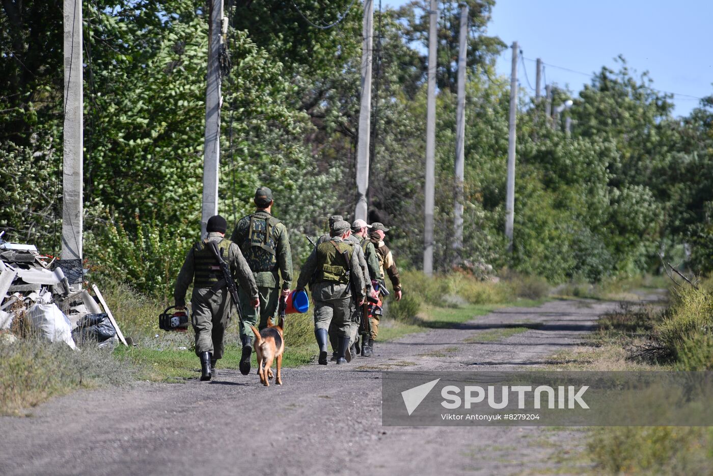 DPR Russia Ukraine Military Operation Cossacks