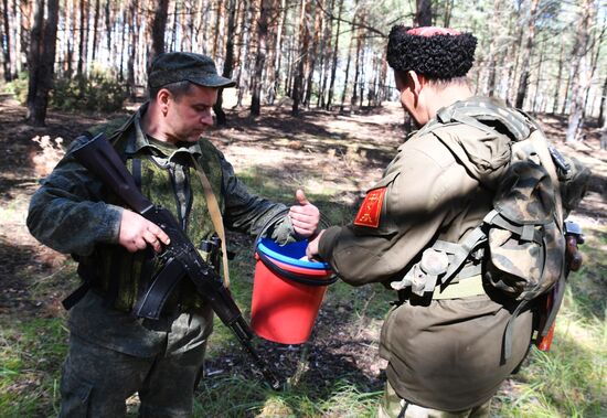 DPR Russia Ukraine Military Operation Cossacks