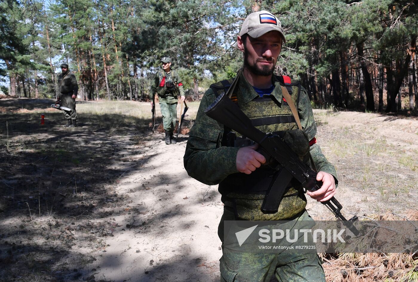 DPR Russia Ukraine Military Operation Cossacks