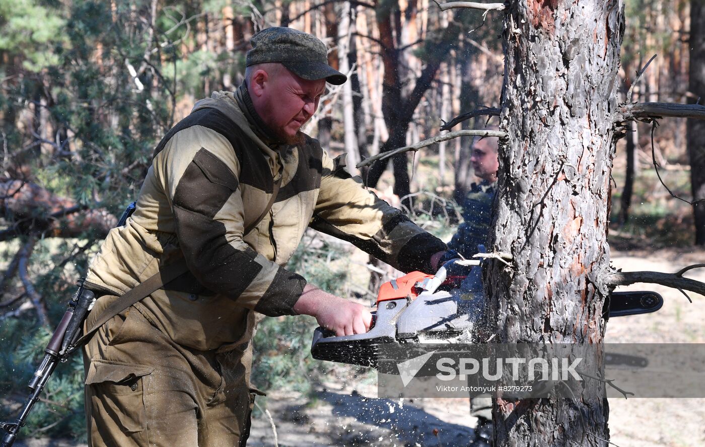 DPR Russia Ukraine Military Operation Cossacks