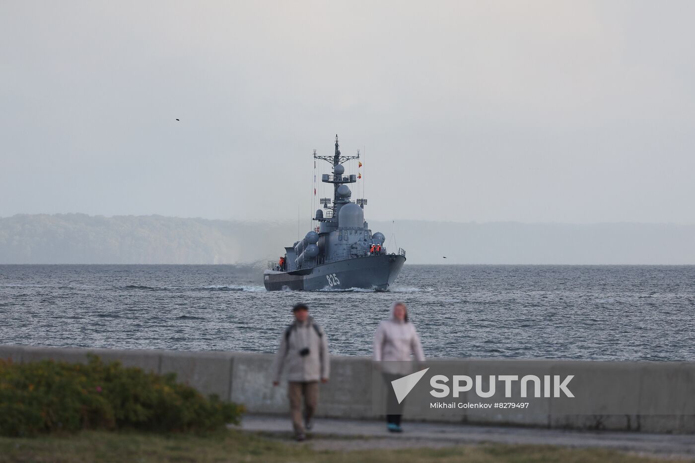 Russia Navy Baltic Fleet Drills