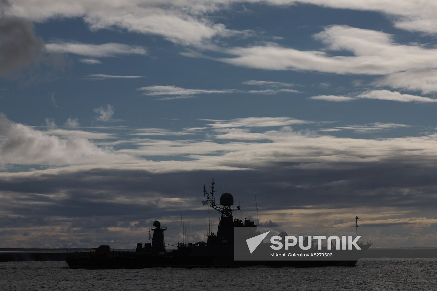 Russia Navy Baltic Fleet Drills